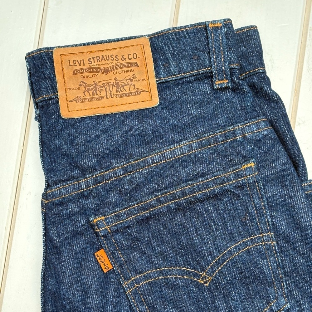 Levi's Orange Tab 90s Dark Indigo Jeans​​ - Picture 16 of 16